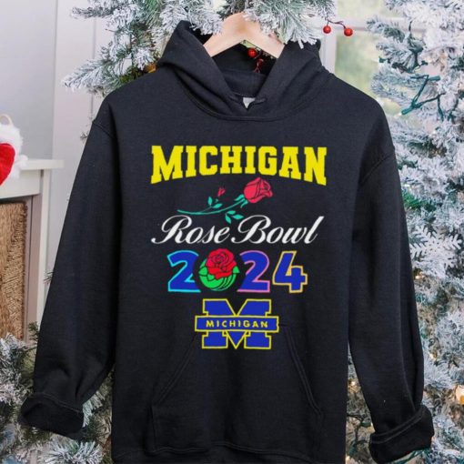 Michigan Wolverines Rose Bowl Game 2024 football logo hoodie, sweater, longsleeve, shirt v-neck, t-shirt