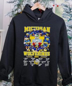 Michigan Wolverines Rose Bowl Game 2024 signatures hoodie, sweater, longsleeve, shirt v-neck, t-shirt