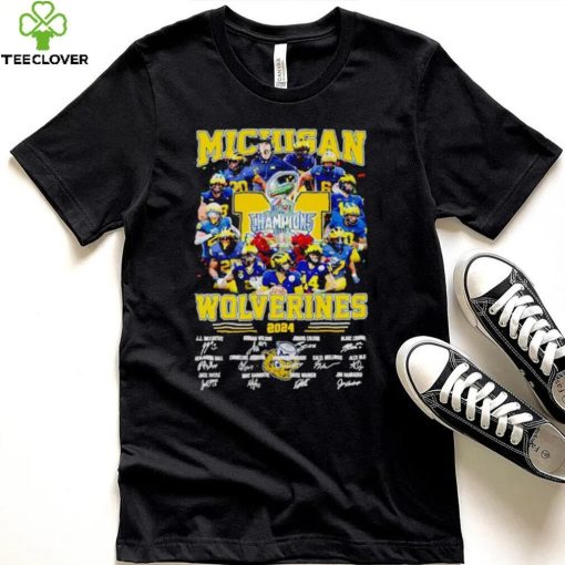 Michigan Wolverines Rose Bowl Game 2024 signatures hoodie, sweater, longsleeve, shirt v-neck, t-shirt