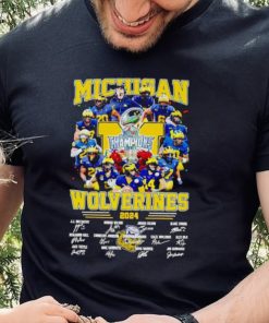 Michigan Wolverines Rose Bowl Game 2024 signatures hoodie, sweater, longsleeve, shirt v-neck, t-shirt