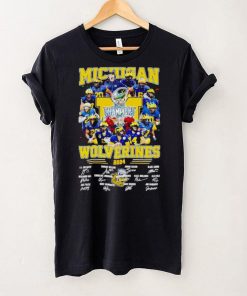 Michigan Wolverines Rose Bowl Game 2024 signatures hoodie, sweater, longsleeve, shirt v-neck, t-shirt