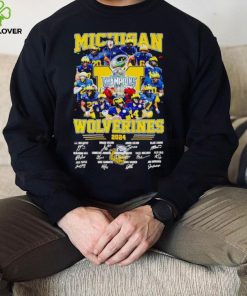 Michigan Wolverines Rose Bowl Game 2024 signatures hoodie, sweater, longsleeve, shirt v-neck, t-shirt