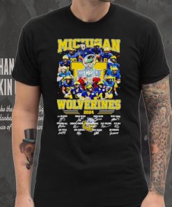 Michigan Wolverines Rose Bowl Game 2024 signatures hoodie, sweater, longsleeve, shirt v-neck, t-shirt