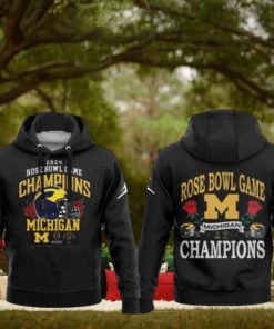 Michigan Wolverines Rose Bowl Game Champions Limited Edition Hoodie