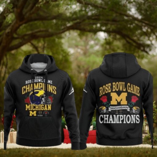 Michigan Wolverines Rose Bowl Game Champions Limited Edition Hoodie