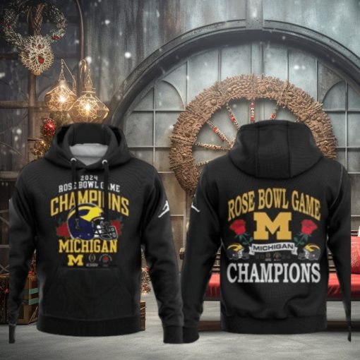 Michigan Wolverines Rose Bowl Game Champions Limited Edition Hoodie