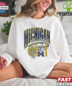 Michigan Wolverines Script Swish T Shirt