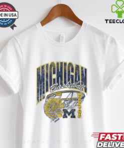 Michigan Wolverines Script Swish T Shirt