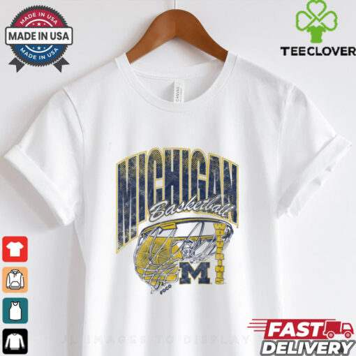 Michigan Wolverines Script Swish T Shirt