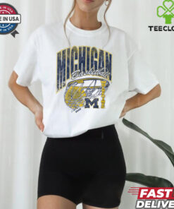 Michigan Wolverines Script Swish T Shirt