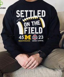 Michigan Wolverines Settled On The Field 2022 Big Ten East Champions Shirt