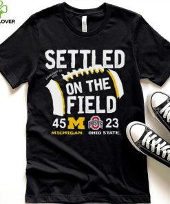 Michigan Wolverines Settled On The Field 2022 Big Ten East Champions Shirt