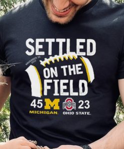 Michigan Wolverines Settled On The Field 2022 Big Ten East Champions Shirt