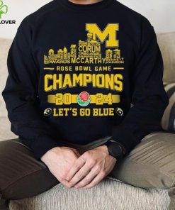 Michigan Wolverines Skyline Players Name 2024 Rose Bowl Game Champions Let’s Go Blue Shirt 1 Michigan Wolverines Skyline Players Name 2024 Rose Bowl Game Champions Let’s Go Blue Shirt
