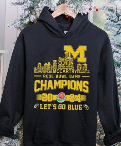 Michigan Wolverines Skyline Players Name 2024 Rose Bowl Game Champions Let’s Go Blue Shirt 5 Michigan Wolverines Skyline Players Name 2024 Rose Bowl Game Champions Let’s Go Blue Shirt