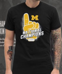 Michigan Wolverines Toddler College Football Playoff 2023 National Champions T Shirt