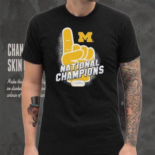 Michigan Wolverines Toddler College Football Playoff 2023 National Champions T Shirt