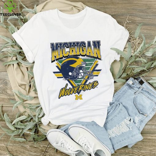 Michigan Wolverines Triangle Vintage T Shirt