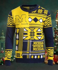 Michigan Wolverines Ugly Christmas Sweater