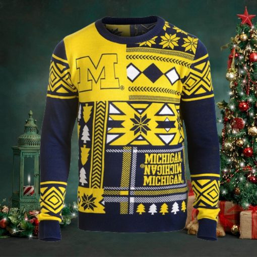 Michigan Wolverines Ugly Christmas Sweater