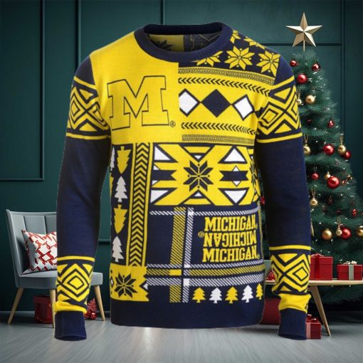 Michigan Wolverines Ugly Christmas Sweater