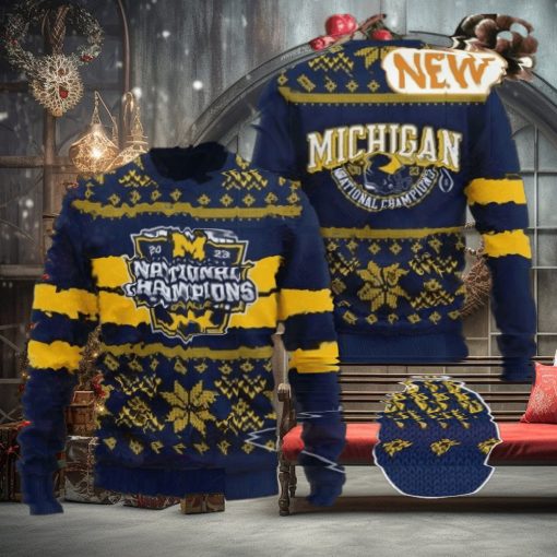 Michigan Wolverines Ugly Sweater, Christmas Gifts