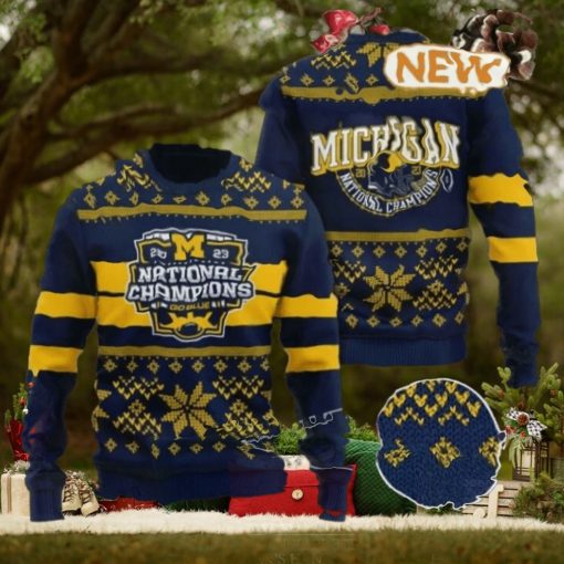 Michigan Wolverines Ugly Sweater, Christmas Gifts