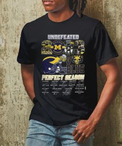 Michigan Wolverines Undefeated 2023 Perfect Season Go Blue T Shirts
