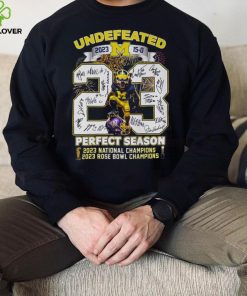 Michigan Wolverines Undefeated 2023 Perfect Season T Shirt