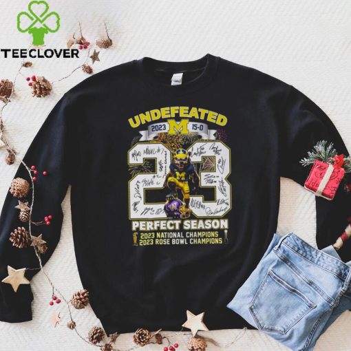 Michigan Wolverines Undefeated 2023 Perfect Season T Shirt