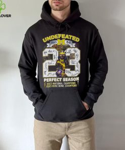 Michigan Wolverines Undefeated 2023 Perfect Season T Shirt