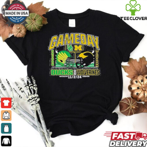 Michigan Wolverines Vs Oregon Ducks Outrank Gameday 2024 Shirt