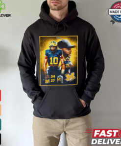 Michigan Wolverines Win 27 24 Minnesota Golden Gophers 2024 Game Final Score Shirt