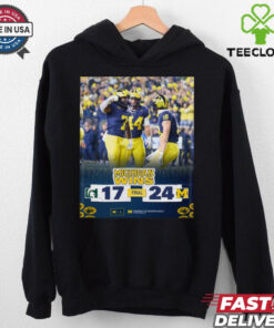 Michigan Wolverines Wins 24 17 Michigan State Spartans Football Oct 26, 2024 Michigan Game Final Score Shirt