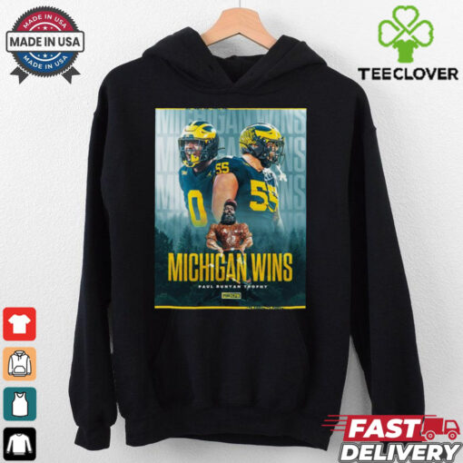 Michigan Wolverines Wins Paul Bunyan Trophy 2024 Shirt