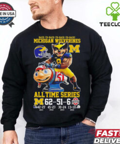 Michigan Wolverines all time series 4 Years 13 10 Buckeyes shirt