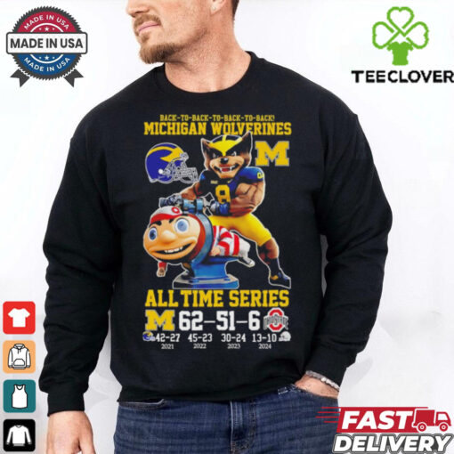 Michigan Wolverines all time series 4 Years 13 10 Buckeyes shirt