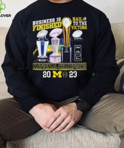 Michigan Wolverines business is finished hail to the victors national champions 2023 shirt 5 Michigan Wolverines business is finished hail to the victors national champions 2023 shirt