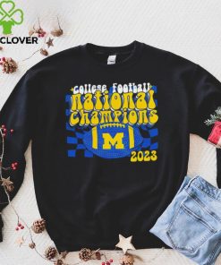 Michigan Wolverines college football national champions 2023 shirt