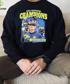 Michigan Wolverines football Jim Harbaugh 2024 National Champions players shirt