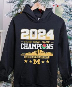 Michigan Wolverines football NFL 2024 Rose Bowl Game Champions hoodie, sweater, longsleeve, shirt v-neck, t-shirt