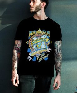 Michigan Wolverines go blue vintage shirt