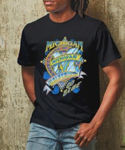 Michigan Wolverines go blue vintage shirt