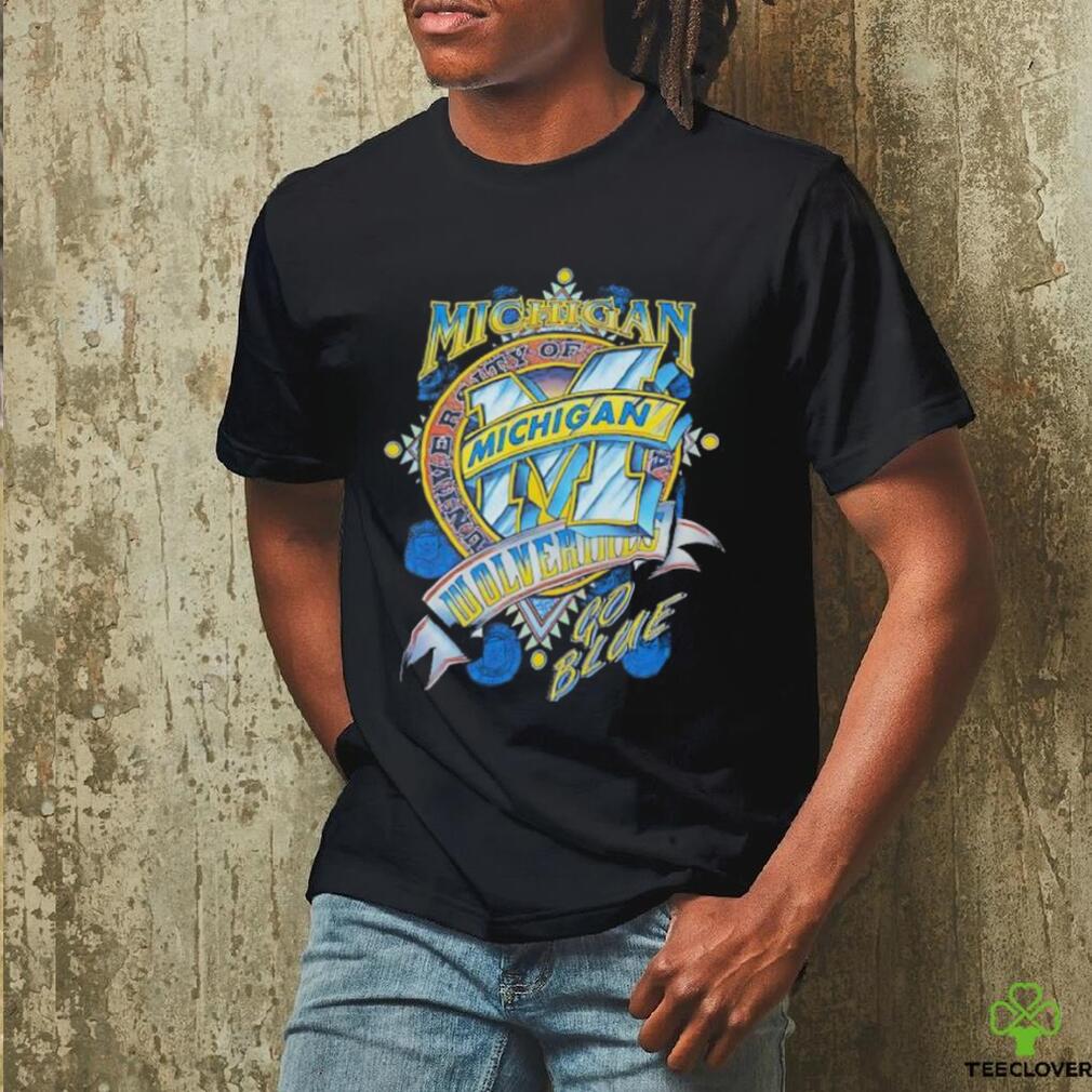 Michigan Wolverines go blue vintage shirt Michigan Wolverines go blue vintage shirt