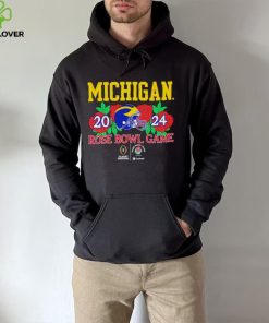 Michigan Wolverines helmet 2024 Rose Bowl game hoodie, sweater, longsleeve, shirt v-neck, t-shirt