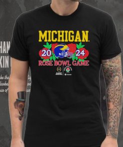 Michigan Wolverines helmet 2024 Rose Bowl game hoodie, sweater, longsleeve, shirt v-neck, t-shirt