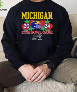 Michigan Wolverines helmet 2024 Rose Bowl game hoodie, sweater, longsleeve, shirt v-neck, t-shirt