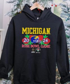 Michigan Wolverines helmet 2024 Rose Bowl game hoodie, sweater, longsleeve, shirt v-neck, t-shirt