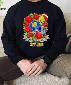 Michigan Wolverines helmet Rose Bowl Pasadena 27 20 hoodie, sweater, longsleeve, shirt v-neck, t-shirt