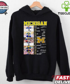 Michigan Wolverines name and signature player shirt
